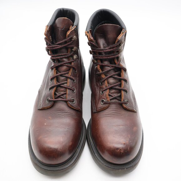 Red Wings Steel Toe Work Boots Men\'s Size 6 E Brown Leather 2245